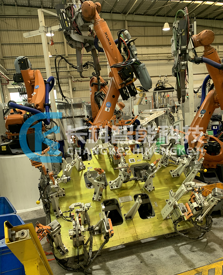 拆卸庫卡焊接機(jī)器人二軸減速機(jī) 拆卸庫卡焊接機(jī)器人二軸減速機(jī)