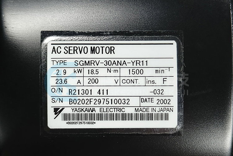 安川2.9KW伺服電機SGMRV-30ANA-YR11 安川2.9KW伺服電機SGMRV-30ANA-YR11